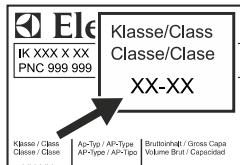 AEG-ELECTROLUX EK26010LISW - Klimaklasse - 1