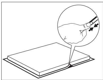 AEG-ELECTROLUX GK653IF - POUR FIXER LE JOINT. - 7