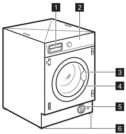 AEG-ELECTROLUX WTGL3VI200 - DESCRIPTION DE L'APPAREIL - 1