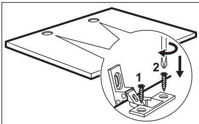 AEG-ELECTROLUX WTGL3VI200 - Préparation et assemblage de la porte - 3
