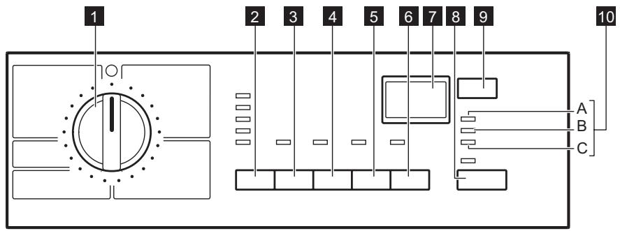AEG-ELECTROLUX WTGL3VI200 - PANNELLO DEI COMANDI - 1