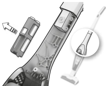 AEG-ELECTROLUX ZB2804 - Comment enlever les batteries / Rimozione delle batterie - 4