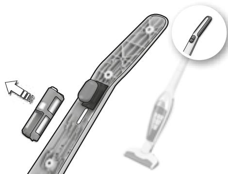 AEG-ELECTROLUX ZB2804 - Comment enlever les batteries / Rimozione delle batterie - 3