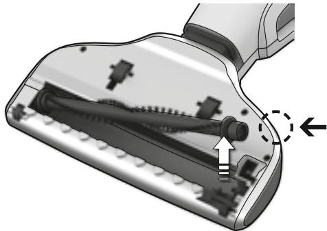 AEG-ELECTROLUX ZB2804 - Cleaning the brush roll / Reinigung der Bürstenrolle - 1
