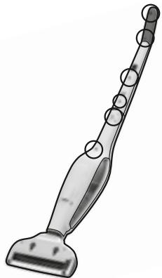 AEG-ELECTROLUX ZB2804 - Removing batteries / Entnahme der Akkus - 1