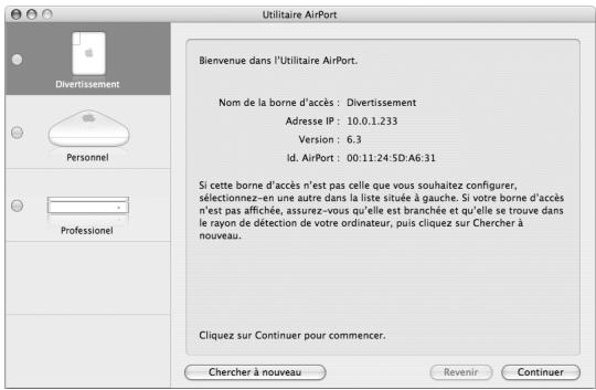 APPLE AIRPORT EXPRESS 5.1 - Sur un ordinateur Windows XP (Service Pack 2) : - 1