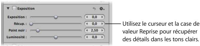 APPLE APERTURE 2 - Récupération des détails dans les tons clairs de l'image - 1