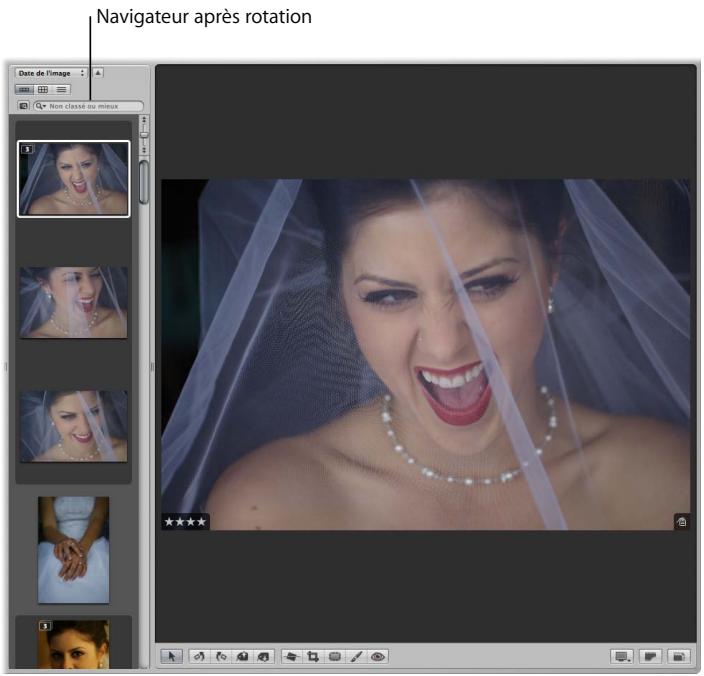 APPLE APERTURE 2 - Choix d'une présentation d'espace de travail - 1