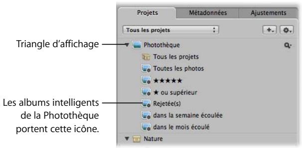 APPLE APERTURE 2 - Vue d'ensemble des albums intelligents - 1