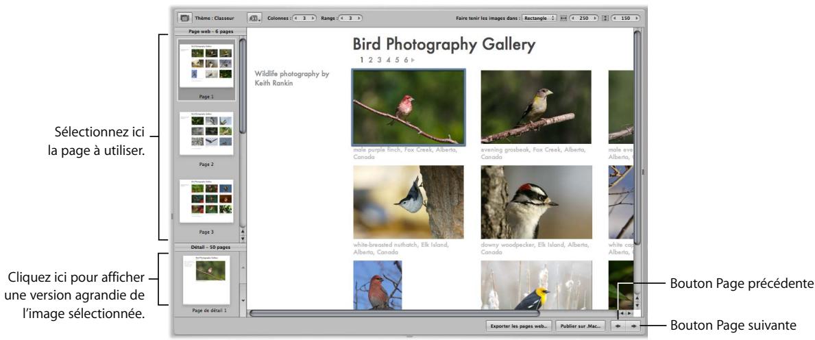 APPLE APERTURE 2 - Consultation et navigation dans vos pages web - 1