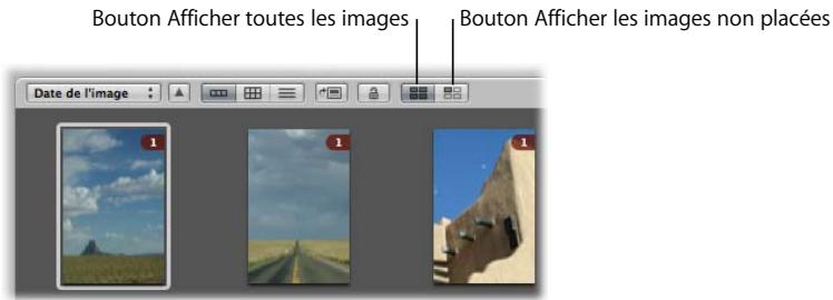 APPLE APERTURE 2 - Pour ajouter des images à la table lumineuse : - 3