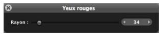 APPLE APERTURE 2 - Pour supprimer les yeux rouges à l'aide de l'outil yeux rouges : - 1