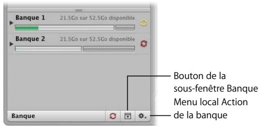 APPLE APERTURE 2 - Pour créer une nouvelle banque : - 1