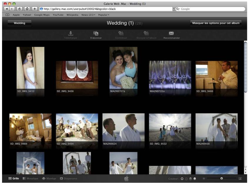 APPLE APERTURE 2 - Publication d'images dans des galleries web - 1
