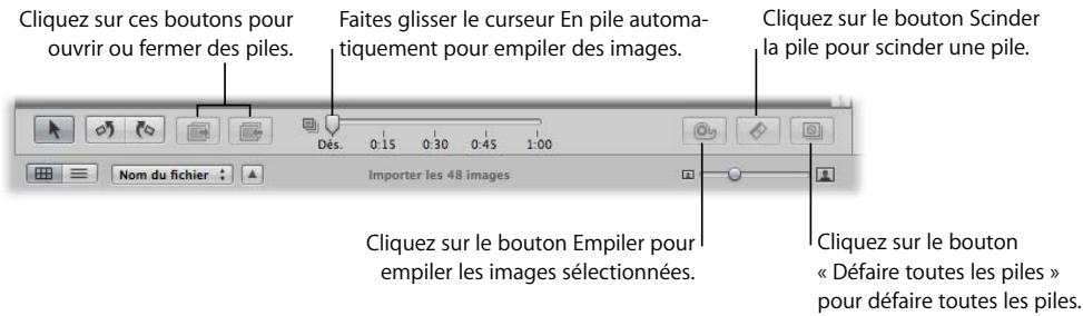 APPLE APERTURE 2 - Pour créer des piles automatique: - 1