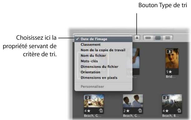 APPLE APERTURE 2 - Tri des images - 1
