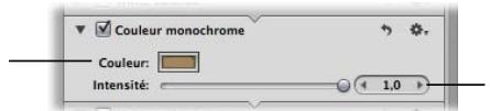 APPLE APERTURE 2 - Utilisation des commandes couleur monochrome - 1