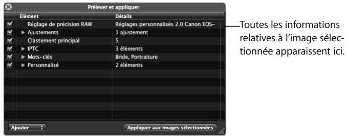 APPLE APERTURE 2 - Sélectionnez l'outil prélever (ou appuyez sur o). - 2
