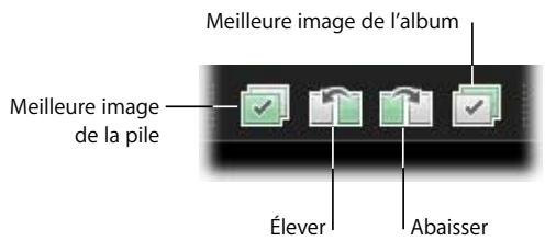 APPLE APERTURE 2 - Boutons d'empilage - 1