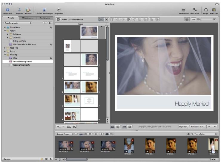 APPLE APERTURE 2 - Impression de vos images sous forme de livres - 1