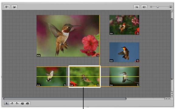 APPLE APERTURE 2 - Alignment et rangement des images sur la table lumineuse - 1