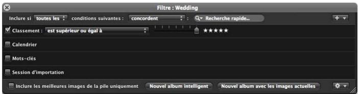 APPLE APERTURE 2 - Pour classer des images en plusieurs étapes : - 2