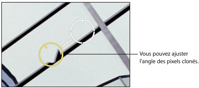 APPLE APERTURE 2 - Pour corriger une imperfection sur une image : - 4