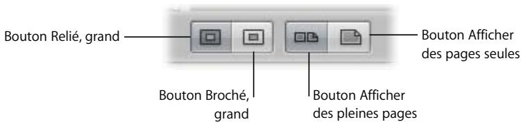 APPLE APERTURE 2 - Commandes de l'éditeur de modèles de livres - 6