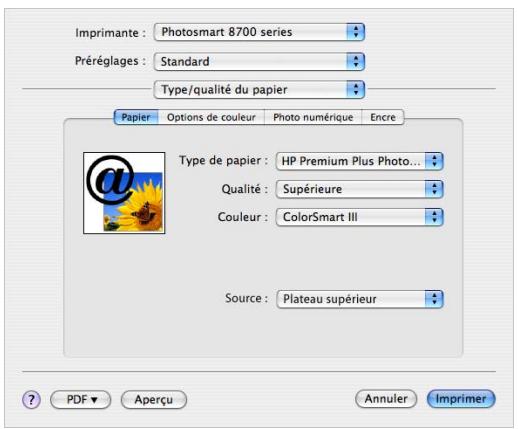 APPLE APERTURE 2 - Pour désactiver la gestion des couleurs sur une imprimante epic R2400 : - 3