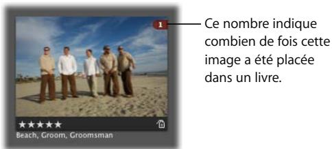 APPLE APERTURE 2 - Affichage des images à placer dans un livre - 1