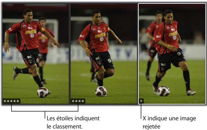 APPLE APERTURE 2 - Classement des images dans aperture - 1