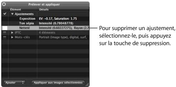 APPLE APERTURE 2 - Application d'ajustements à un groupe d'images - 4