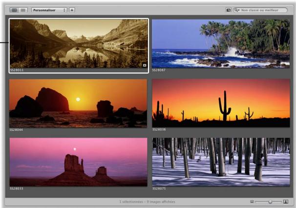 APPLE APERTURE 2 - Application d'ajustements à un groupe d'images - 1