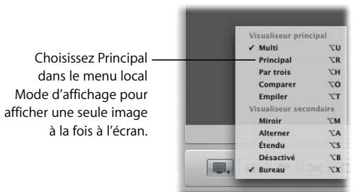 APPLE APERTURE 2 - Modification du nombre d'images dans le visualiser - 1