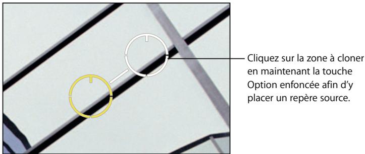 APPLE APERTURE 2 - Pour corriger une imperfection sur une image : - 3