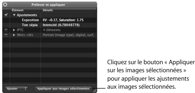 APPLE APERTURE 2 - Application d'ajustements à un groupe d'images - 5