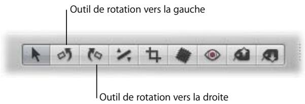 APPLE APERTURE 2 - Rotation des images - 1