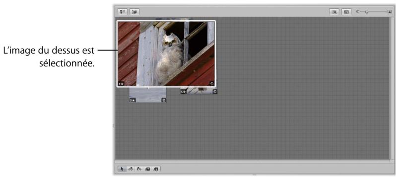 APPLE APERTURE 2 - Pour ranger automatiquement des images sur la table lumineuse : - 1