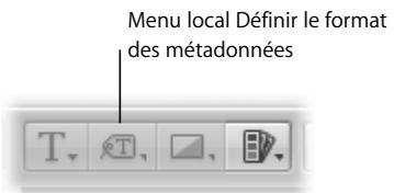 APPLE APERTURE 2 - Pour ajouter un index de métadonnées à votre livre : - 1