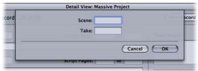 APPLE CINEMA TOOLS 4 - Pour creer un enregistrement : - 1