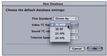 APPLE CINEMA TOOLS 4 - PourCHOISIRUNeVITESDe timecodevideopardefaut: - 1