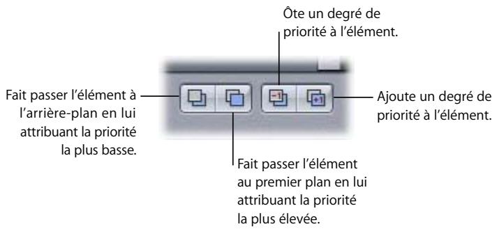 APPLE DVD STUDIO PRO 4 - Modification du rang du bouton - 2