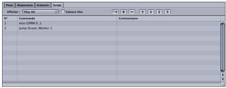 APPLE DVD STUDIO PRO 4 - Pour créer le script Lire tout : - 1