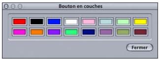 APPLE DVD STUDIO PRO 4 - Pour régler une couleur de la palette : - 1