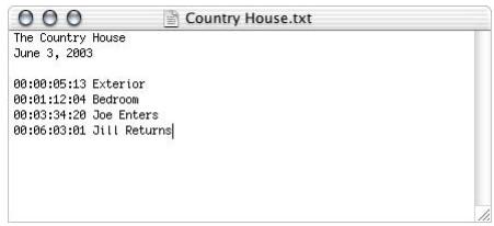 APPLE DVD STUDIO PRO 4 - Importation de marqueurs à partir d'une liste textuelle - 1