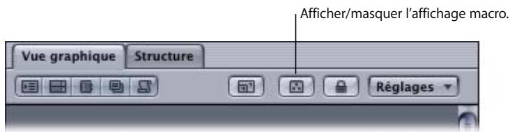 APPLE DVD STUDIO PRO 4 - Activation de l'affichage macro - 1