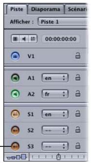 APPLE DVD STUDIO PRO 4 - Pour obtenir le preview d'un sous-titre : - 1