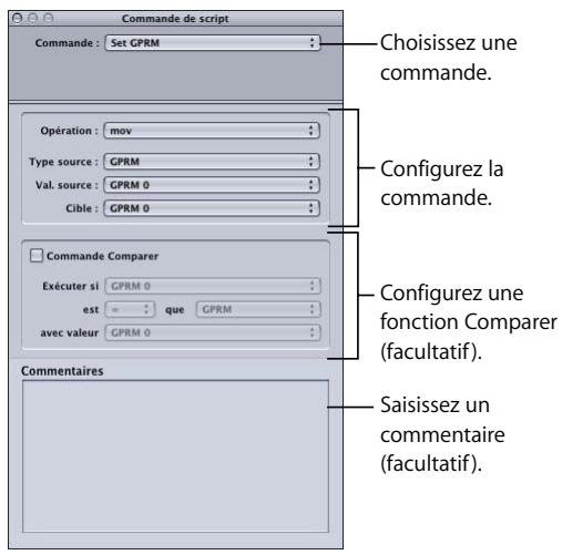 APPLE DVD STUDIO PRO 4 - Inspecteur de commande de script - 1
