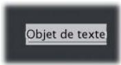 APPLE DVD STUDIO PRO 4 - Pour ajouter un objet texte à un menu : - 1