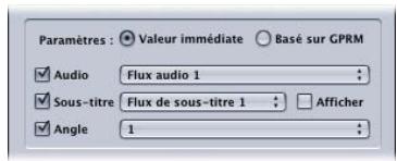 APPLE DVD STUDIO PRO 4 - Commande Définir le flux du système - 1